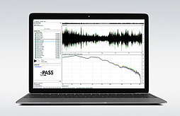 Laptop screen showcasing the fully-automated software 3PASS lab