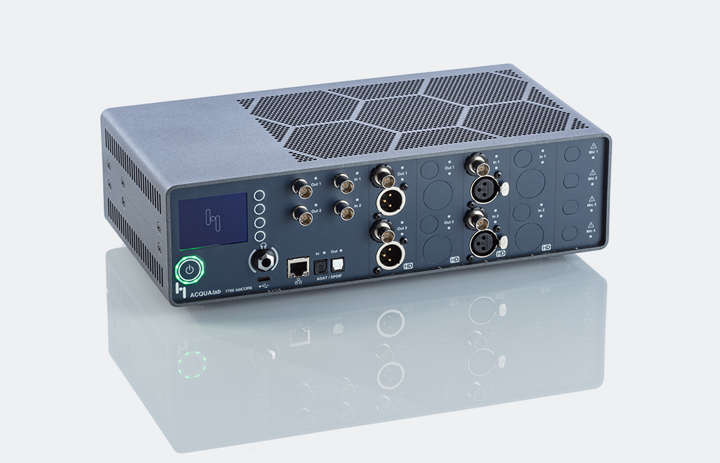 Front view of hardware platform labCORE